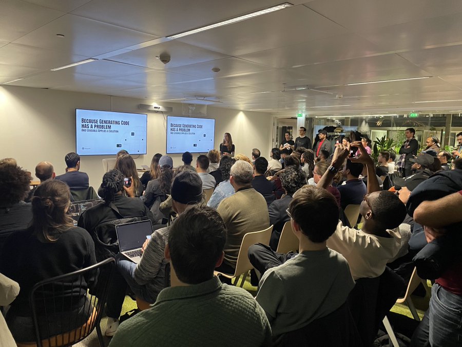 Jen at AI Dev Meetup