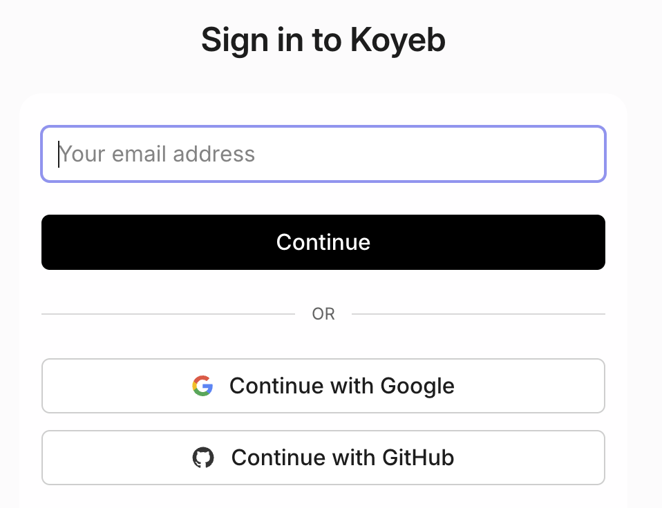 Google Authentication Support for Koyeb Control Panel, Service Lifecycle Deletion Policy, and more
