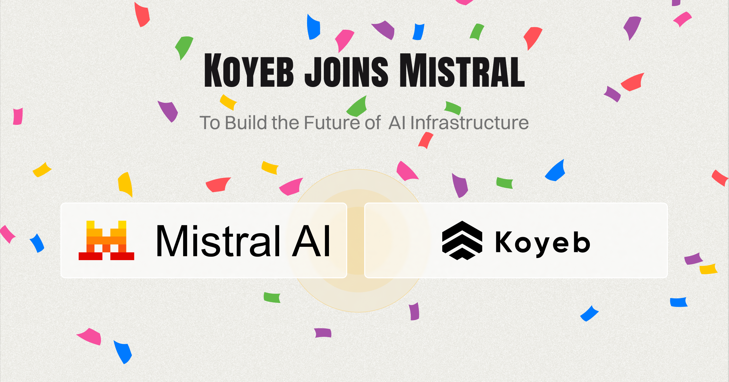 Koyeb Enters Into A Definitive Agreement With Mistral, Rolling Out Manual Scaling of Services, and more